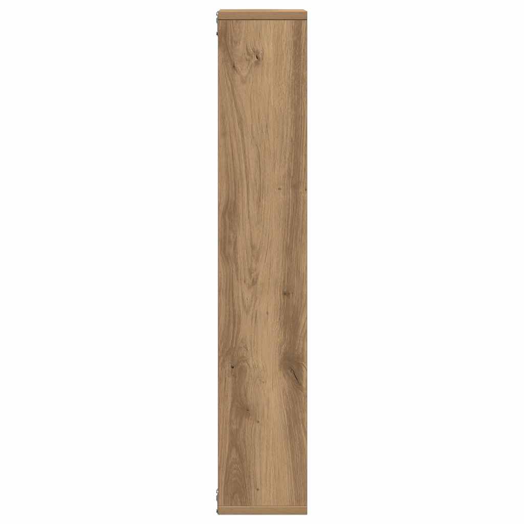 vidaXL Półka ścienna Artisan Oak 36x16x90 cm Drewno klejone