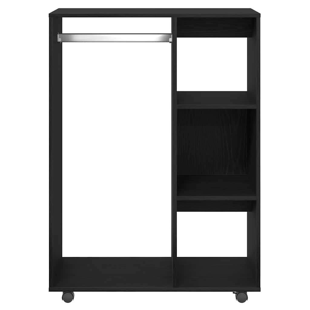 vidaXL Szafa Czarny Dąb 80x40x110 cm Drewno klejone