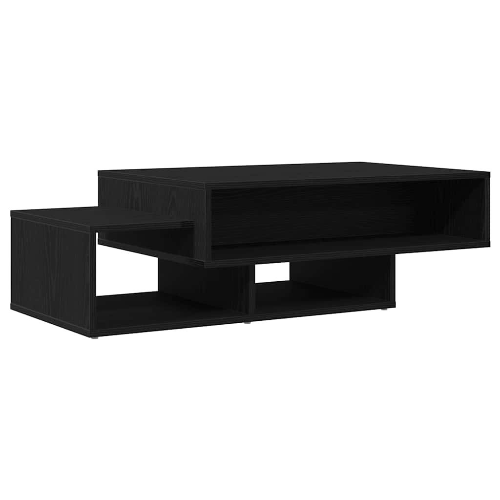 vidaXL Stolik kawowy, czarny dąb, 105x55x32 cm materiał drewnopochodny