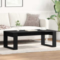 vidaXL Stolik kawowy Czarny Dąb 102 x 50 x 35 cm