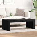 vidaXL Stolik kawowy Czarny Dąb 102 x 50 x 35 cm