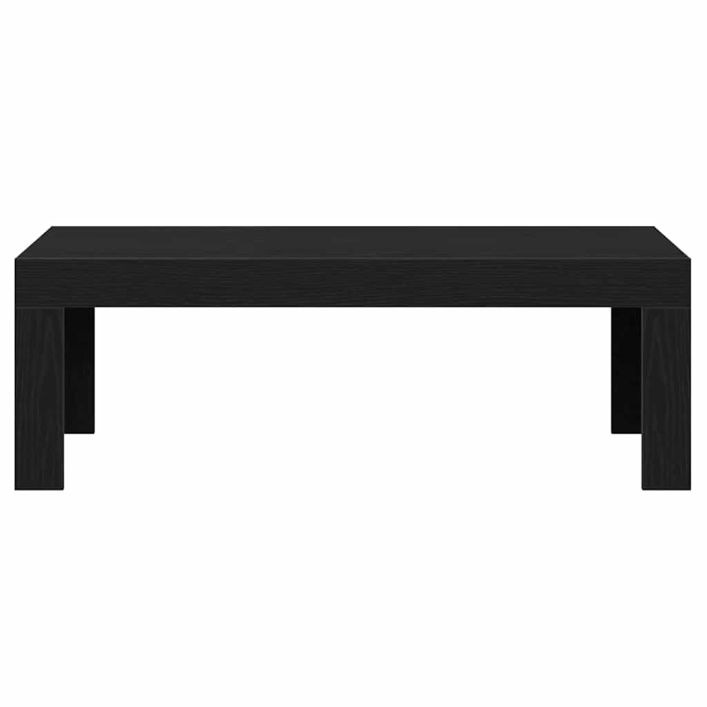 vidaXL Stolik kawowy Czarny Dąb 102 x 50 x 35 cm