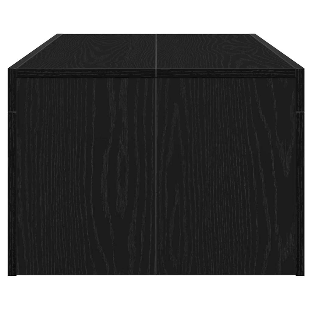 vidaXL Stolik kawowy Czarny Dąb 102 x 50 x 35 cm