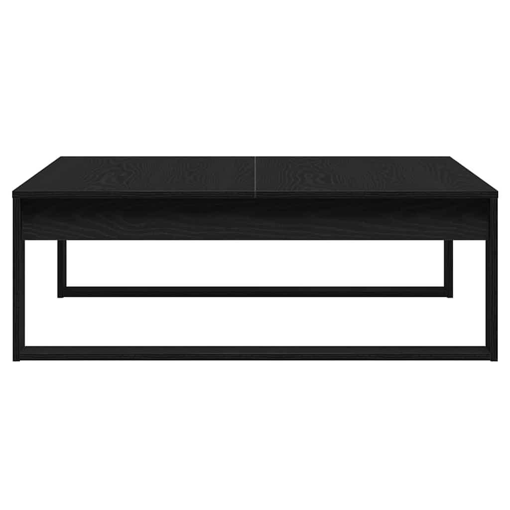vidaXL Stolik kawowy Czarny Dąb 100 x 100 x 35 cm