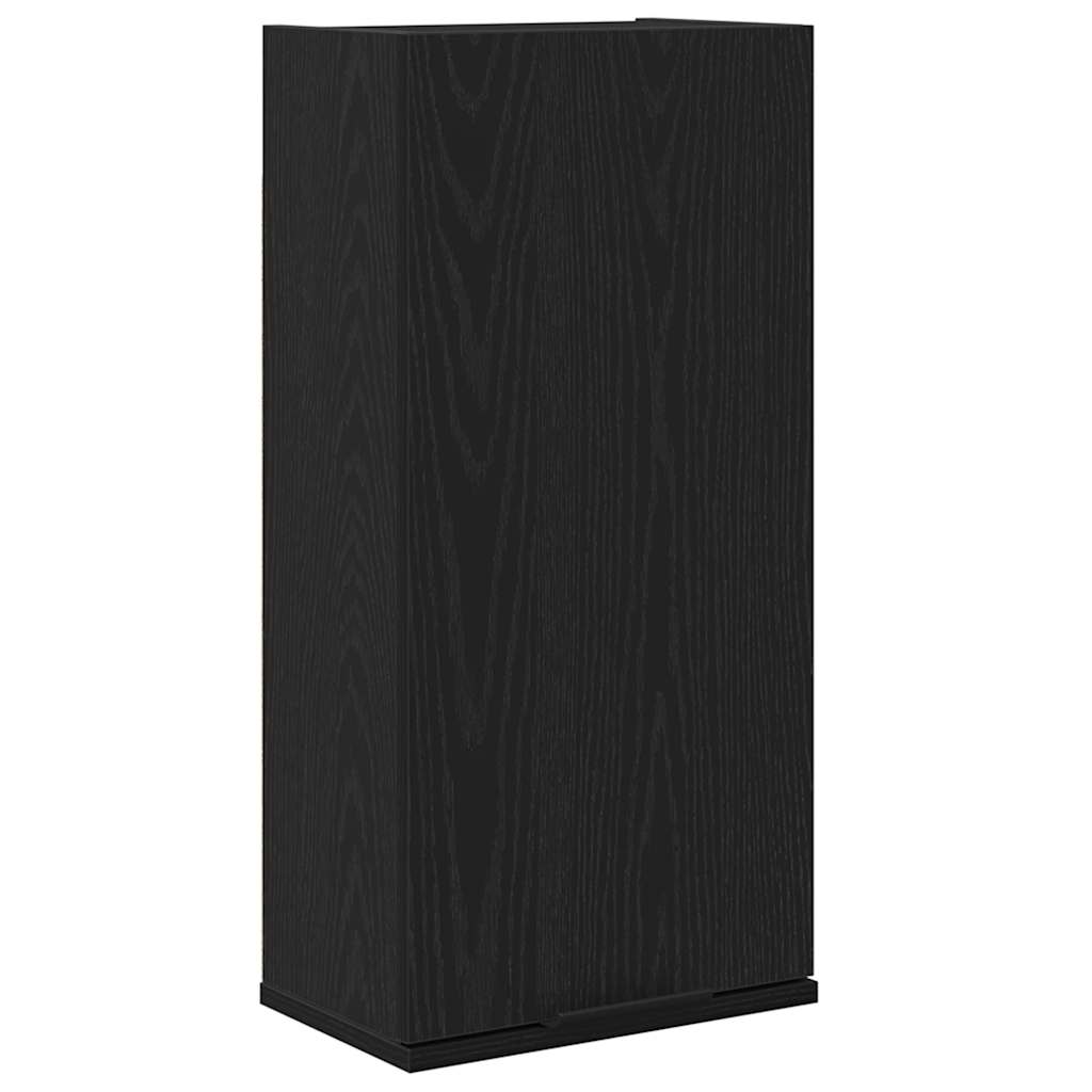 vidaXL Szafka ścienna czarny dąb 32x20x67 cm Drewno konstrukcyjne