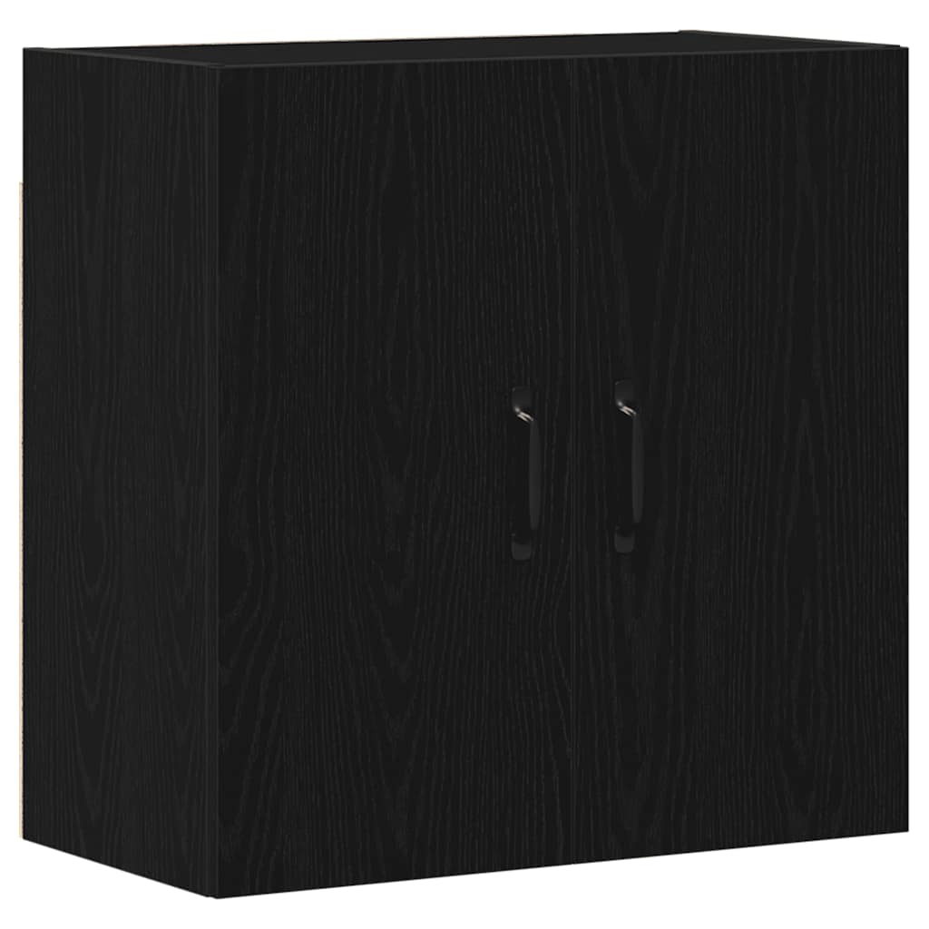 vidaXL Szafka ścienna czarny dąb 60x31x60 cm Drewno klejone
