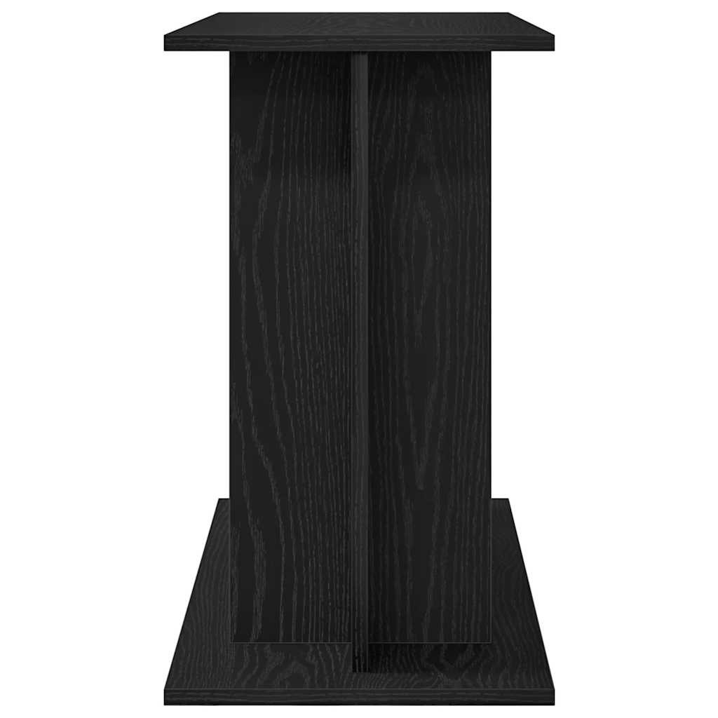 vidaXL Szafka pod akwarium, czarny dąb, 80x35x60 cm