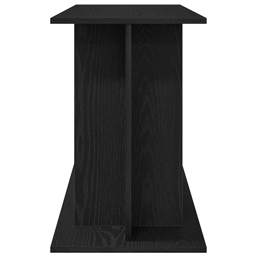 vidaXL Stojak pod akwarium, czarny dąb, 120x40x60 cm, drewno klejone
