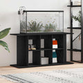 vidaXL Stojak pod akwarium, czarny dąb, 120x40x60 cm, drewno klejone