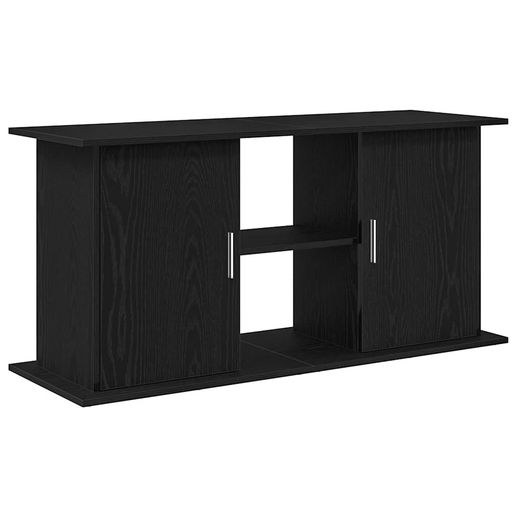 vidaXL Szafka pod akwarium, czarny dąb, 121x41x58 cm