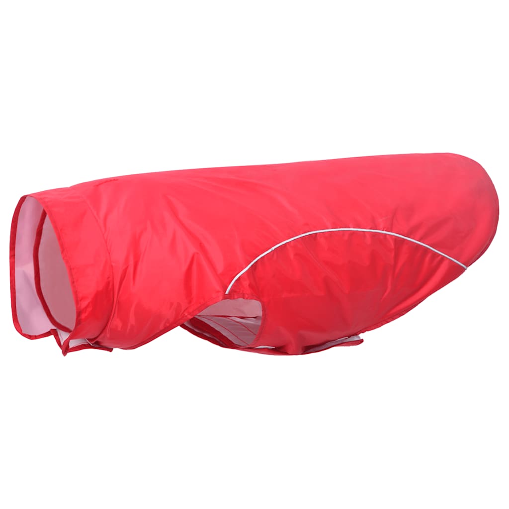 vidaXL Płaszcz przeciwdeszczowy dla psa z odblaskowymi paskami