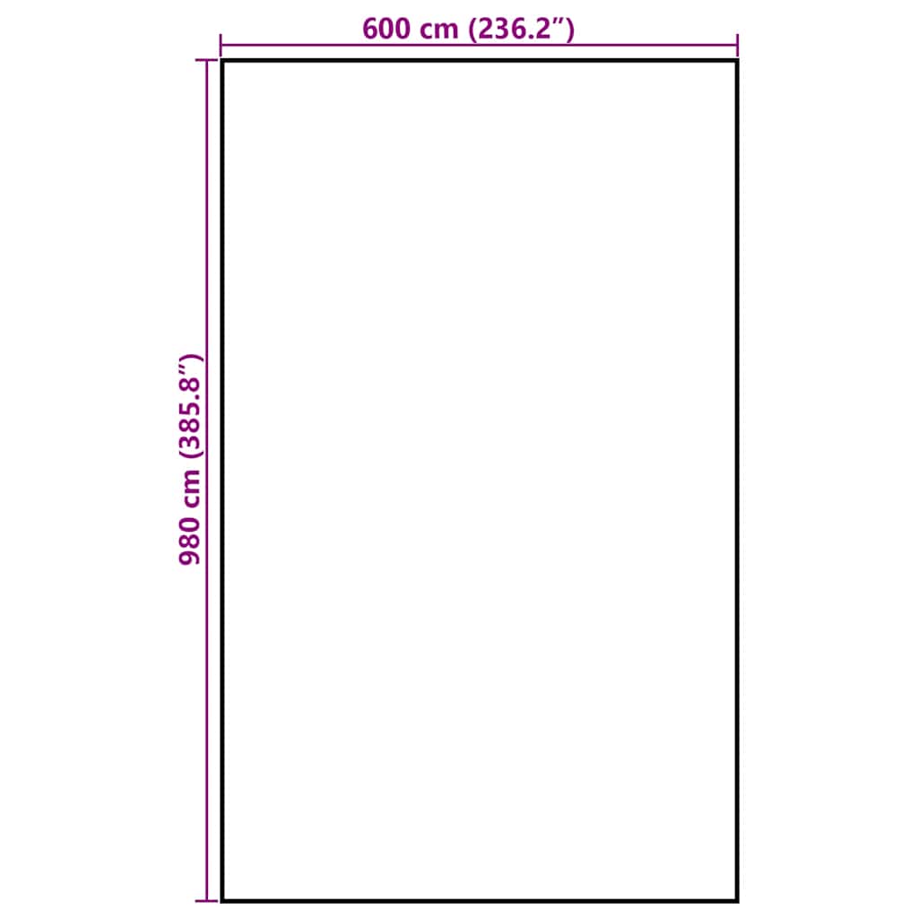 vidaXL Plandeka na stogi siana 9,8x6 m 140 g/m² Polipropylen