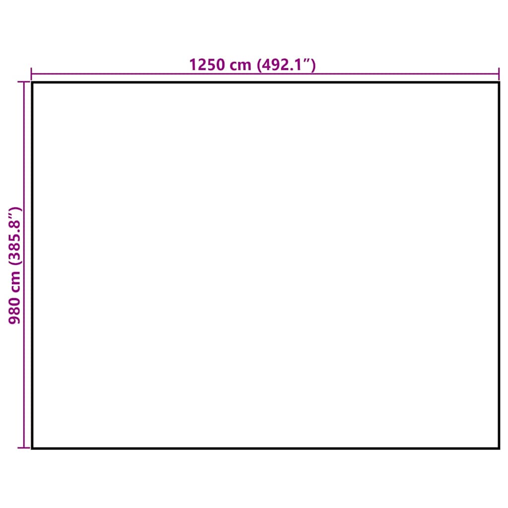vidaXL Plandeka na stogi siana 9,8x12,5 m 140 g/m² Polipropylen