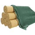 vidaXL Plandeka na stogi siana 9,8x12,5 m 140 g/m² Polipropylen