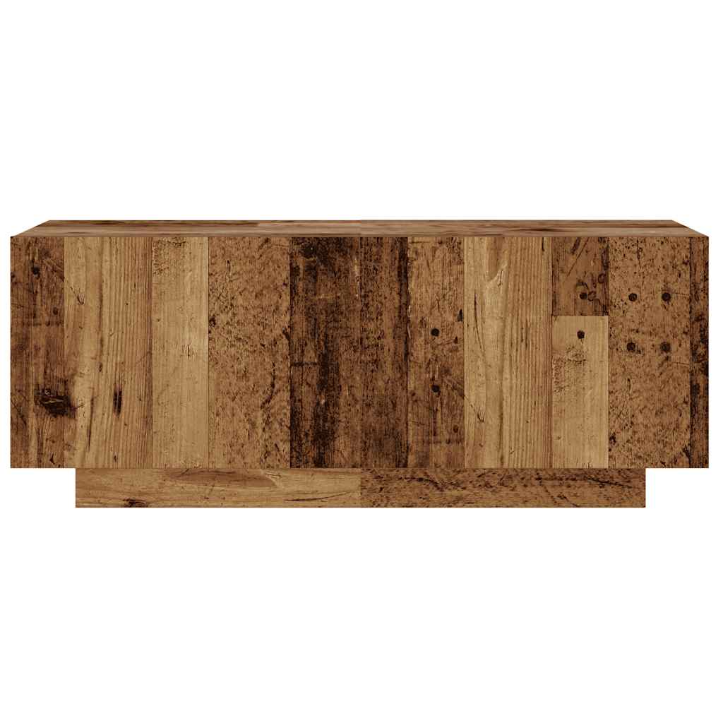 vidaXL Szafka nocna, stare drewno, 100x35x40 cm