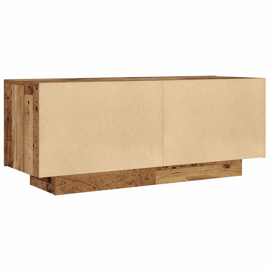 vidaXL Szafka nocna, stare drewno, 100x35x40 cm
