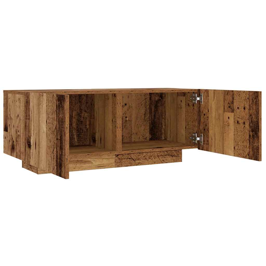 vidaXL Szafka nocna, stare drewno, 100x35x40 cm