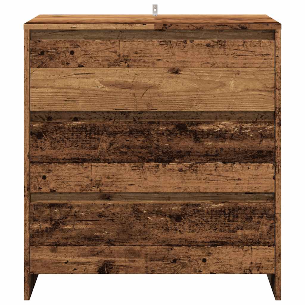 vidaXL 2-cz. szafka, stare drewno, 60x30x75cm, materiał drewnopochodny