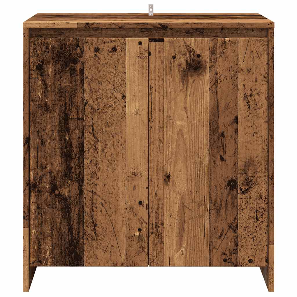 vidaXL 3-cz. szafka, stare drewno, 60x30x75cm, materiał drewnopochodny