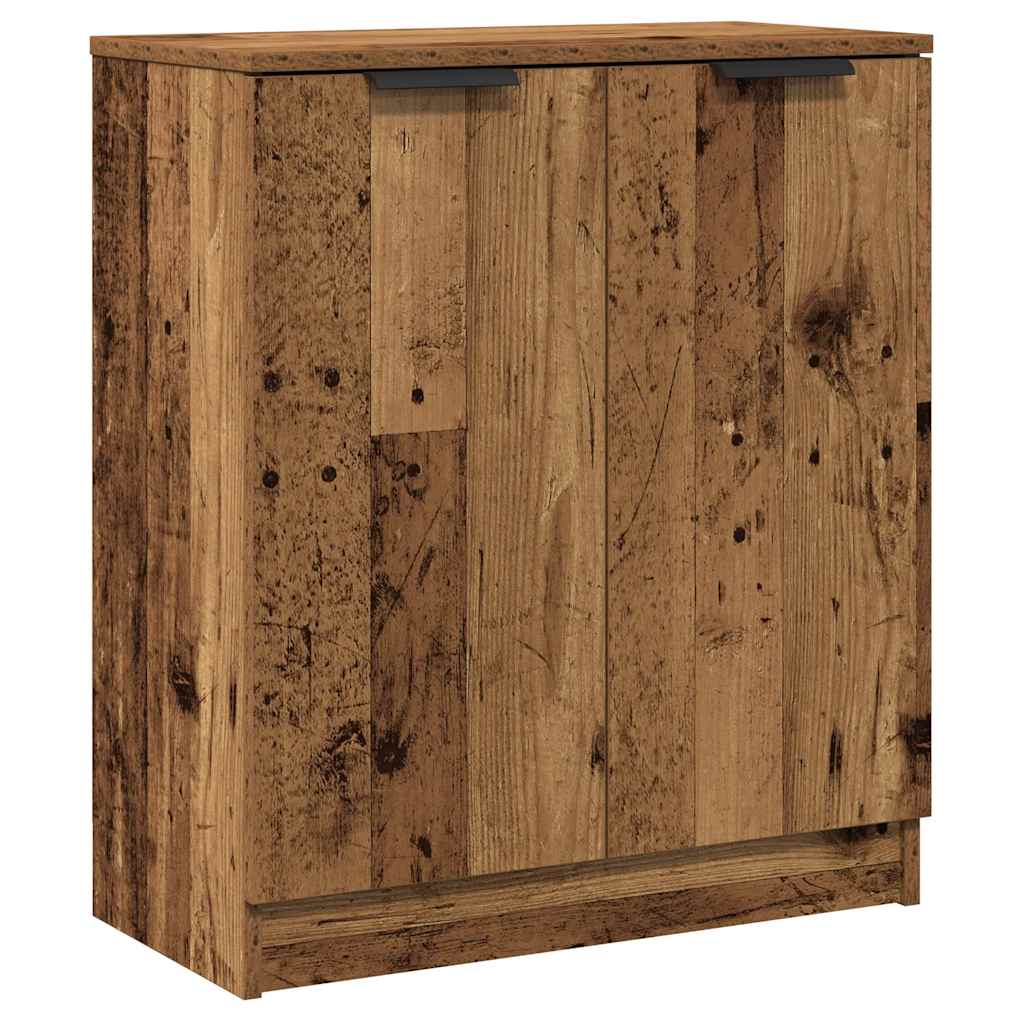 vidaXL Komody 3 szt., stare drewno 60x30x70 cm materiał drewnopochodny