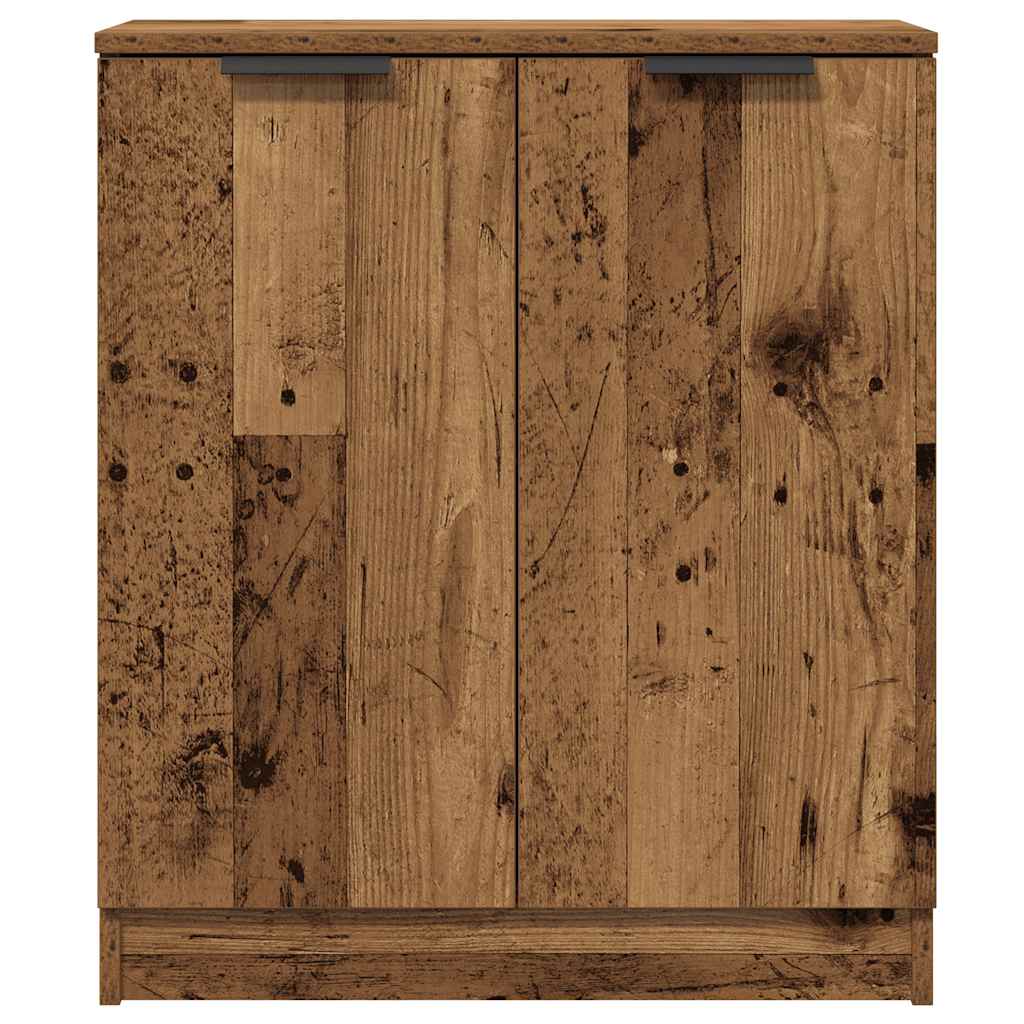 vidaXL Komody 3 szt., stare drewno 60x30x70 cm materiał drewnopochodny