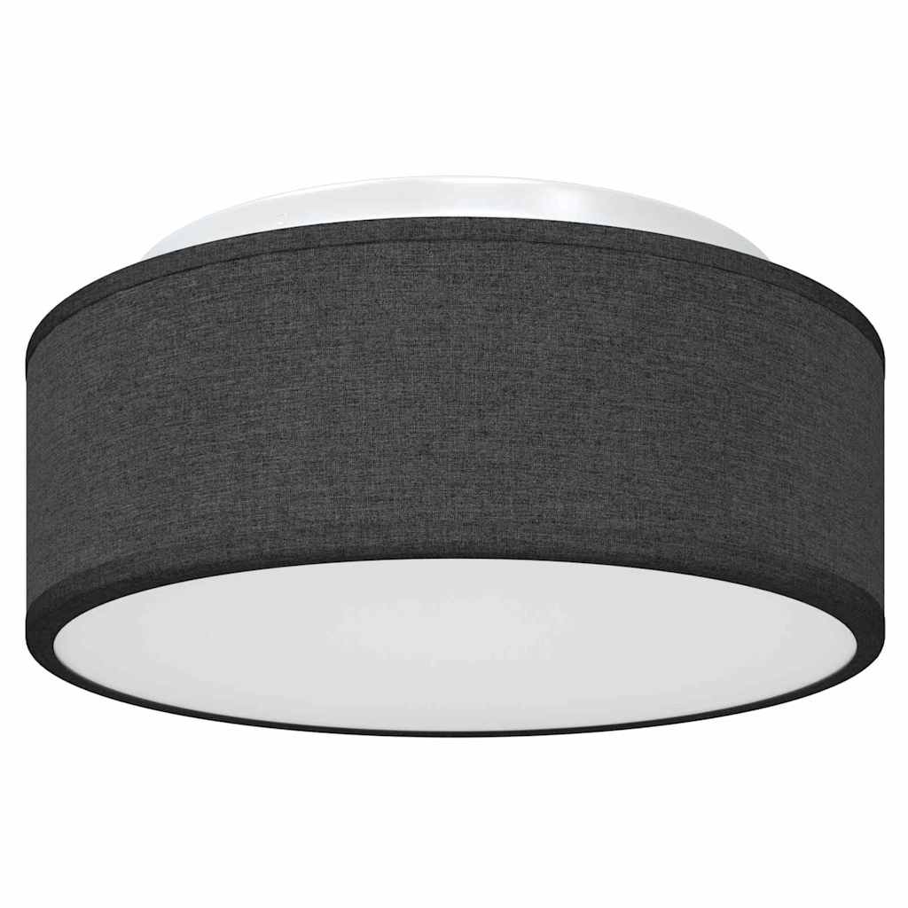 vidaXL Lampa Sufitowa Z reflektorami Czarny 30 x 30 x 13,5 cm tkanina