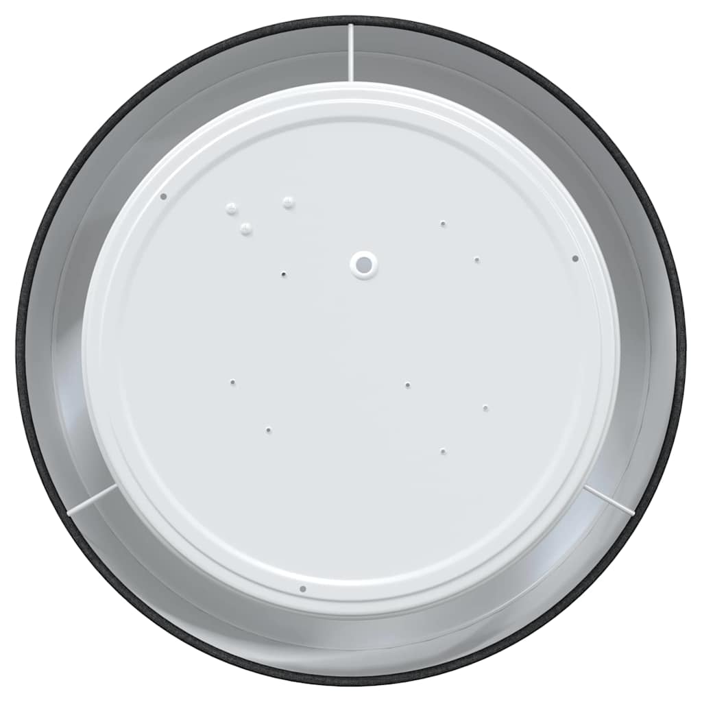 vidaXL Lampa Sufitowa Z reflektorami Czarny 30 x 30 x 13,5 cm tkanina