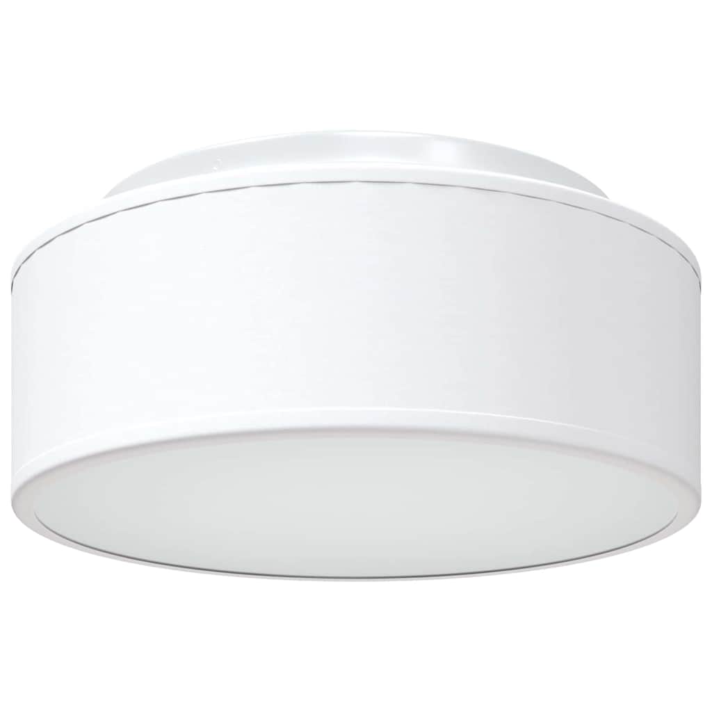 vidaXL Lampa Sufitowa Z reflektorami Biały 30 x 30 x 13,5 cm tkanina