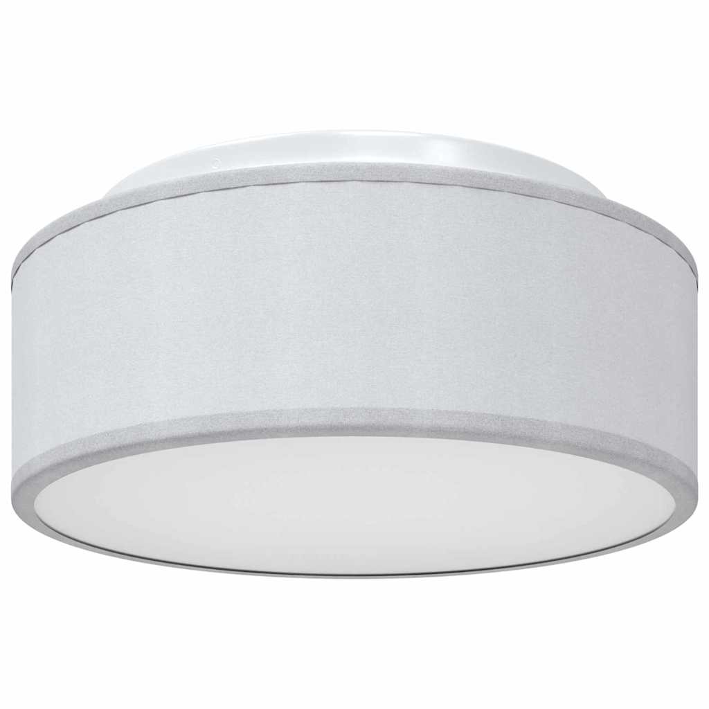 vidaXL Lampa Sufitowa Z reflektorami Szary 30 x 30 x 13,5 cm tkanina