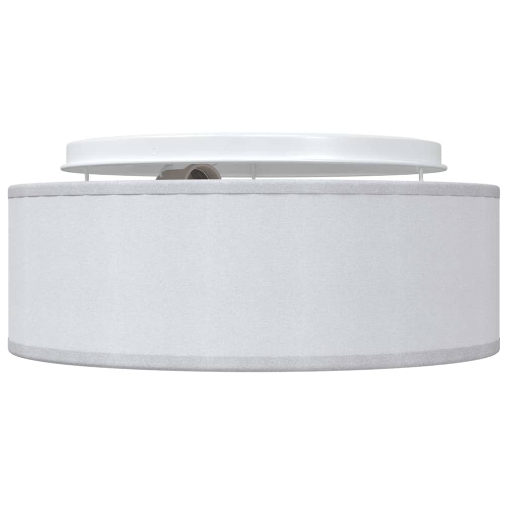 vidaXL Lampa Sufitowa Z reflektorami Szary 30 x 30 x 13,5 cm tkanina