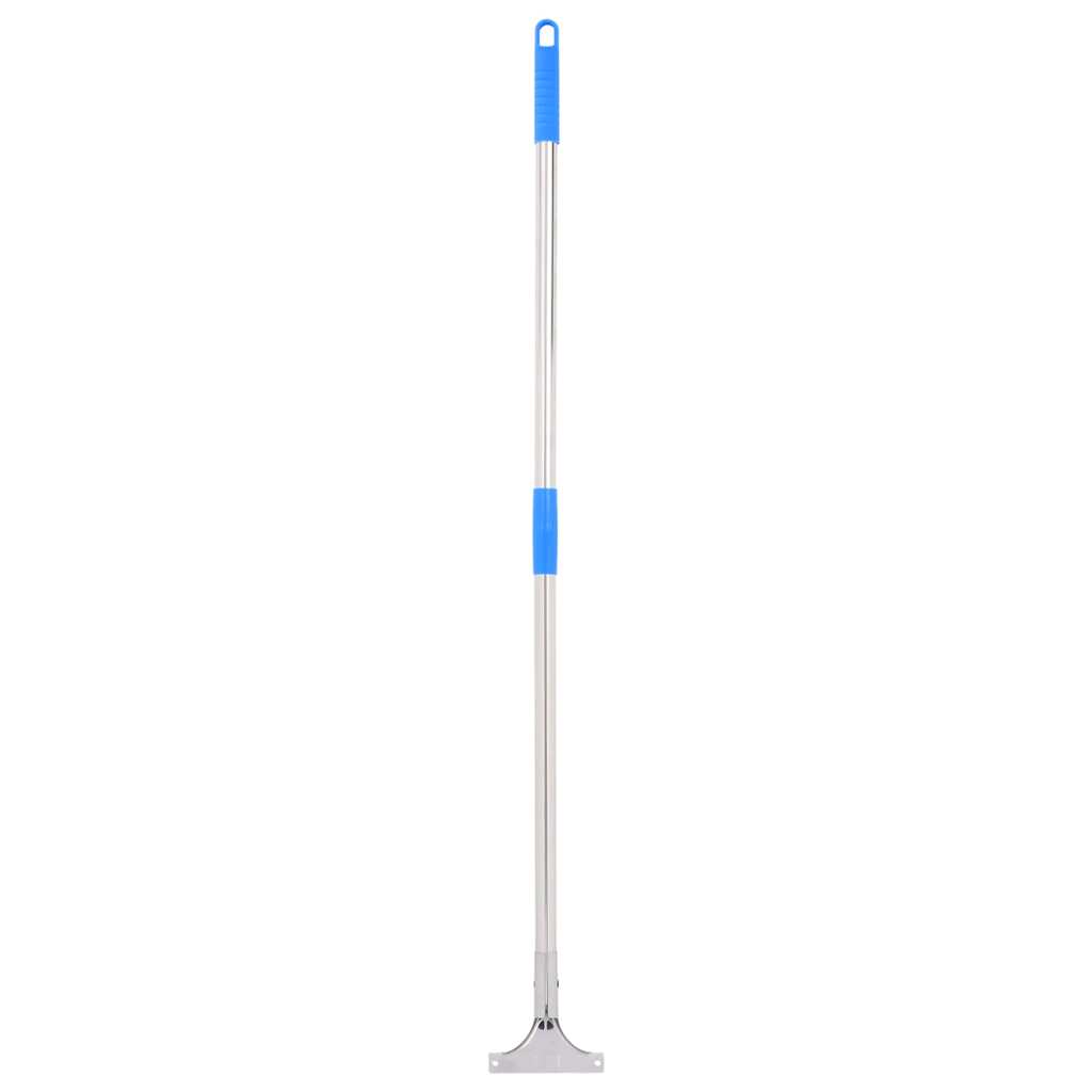 vidaXL Podłogowe ściągaczki do wody, 5 szt., 75x122,5cm, stal i guma
