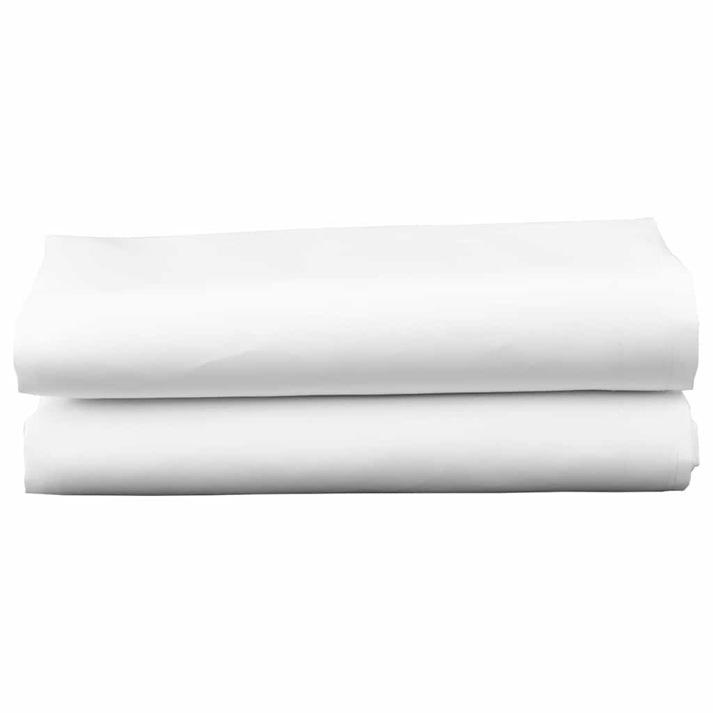 vidaXL Materiał zapasowy do markizy Biały 1000 x 160 cm Poliester