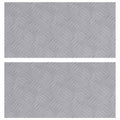 vidaXL Stopień Prostokątny 2 pcs Srebrny 50 x 25 cm Aluminium