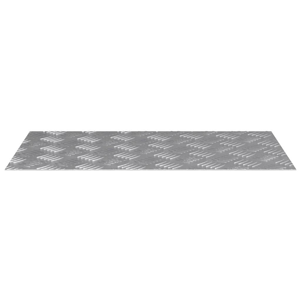 vidaXL Stopień Prostokątny 2 pcs Srebrny 70 x 40 cm Aluminium