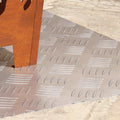 vidaXL Stopień Prostokątny 2 pcs Srebrny 80 x 40 cm Aluminium