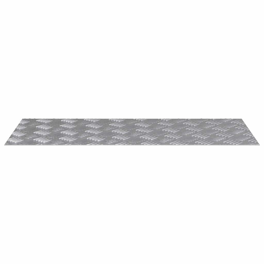 vidaXL Stopień Prostokątny 2 pcs Srebrny 90 x 40 cm Aluminium