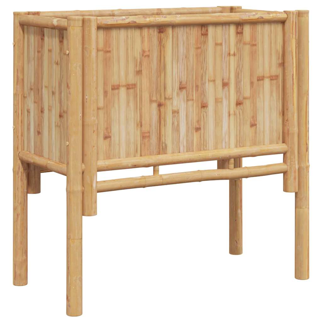 vidaXL Podniesiony grządka Brązowy 70 x 35 x 70 cm Bambus