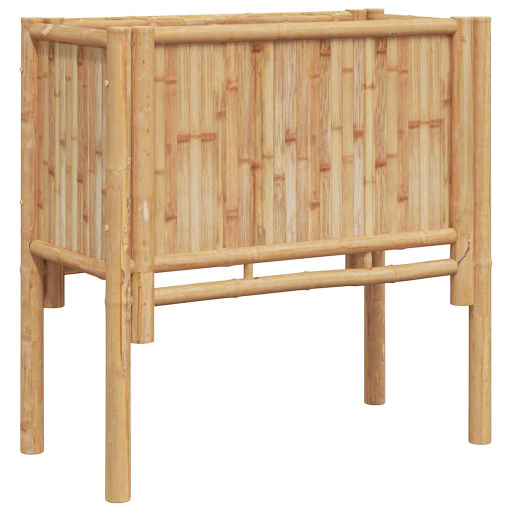 vidaXL Podniesiony grządka Brązowy 70 x 35 x 70 cm Bambus