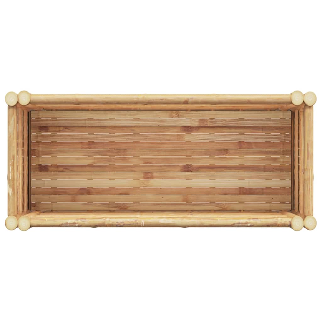 vidaXL Podniesiony grządka Brązowy 70 x 35 x 70 cm Bambus