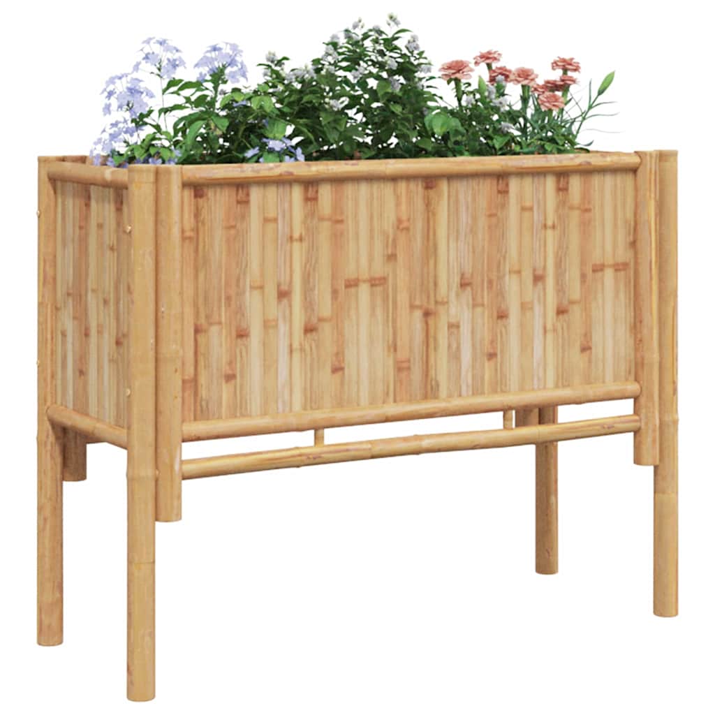vidaXL Podniesiony grządka Brązowy 90 x 35 x 70 cm Bambus