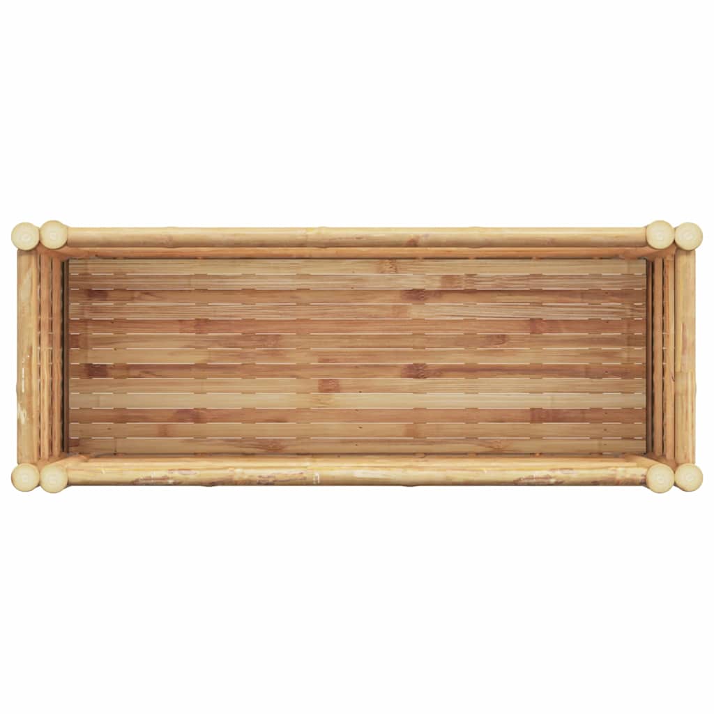 vidaXL Podniesiony grządka Brązowy 90 x 35 x 70 cm Bambus