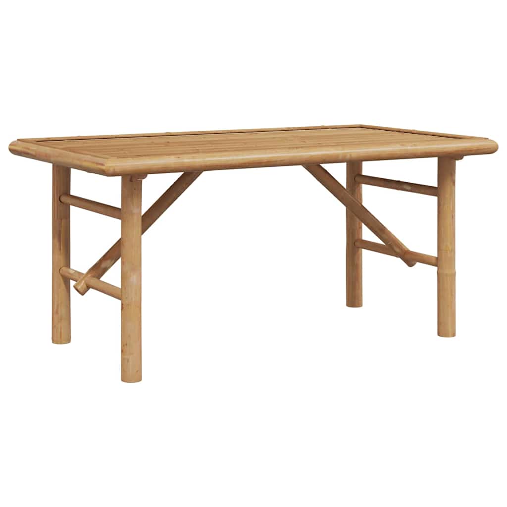 vidaXL Stolik kawowy Brązowy 90 x 50 x 43 cm Bambus