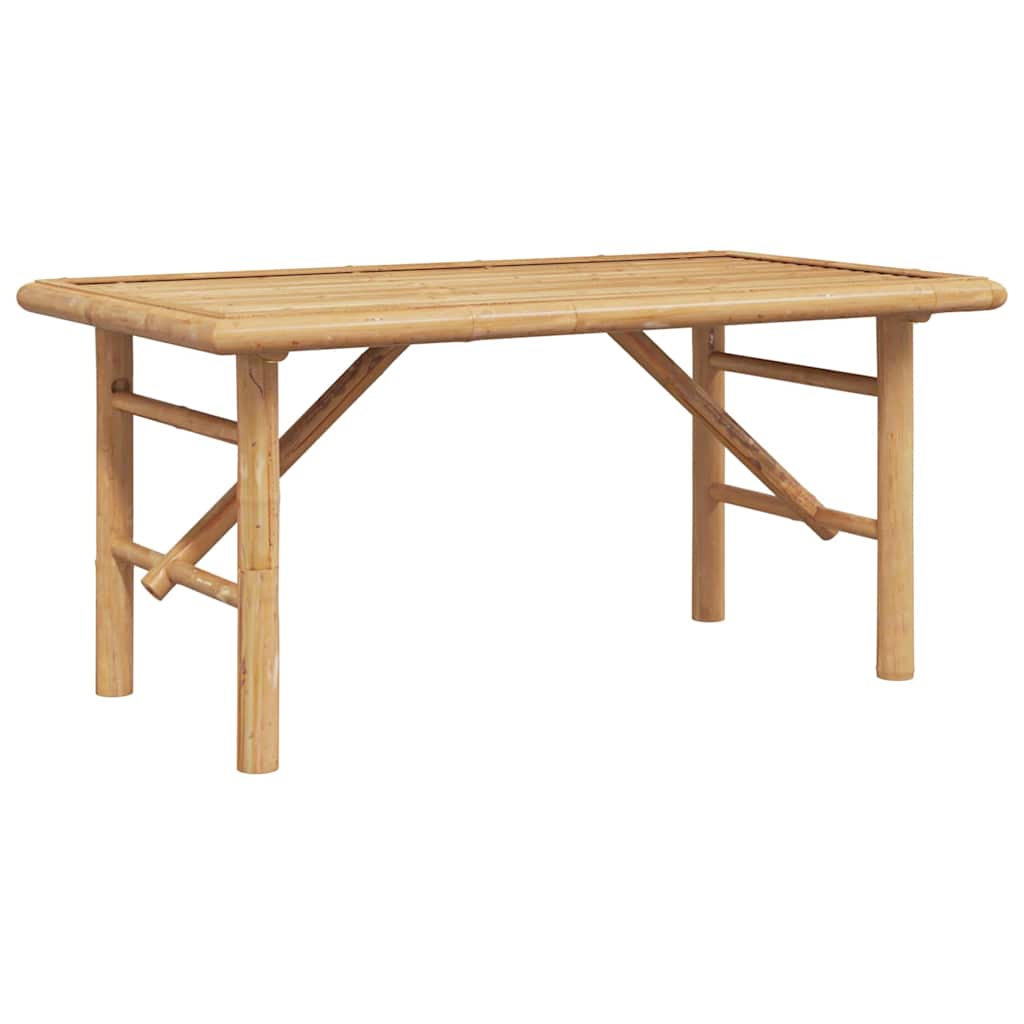 vidaXL Stolik kawowy Brązowy 90 x 50 x 43 cm Bambus