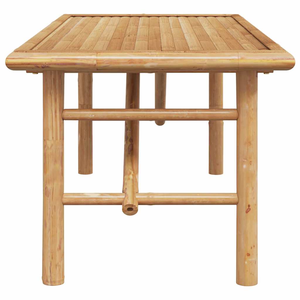 vidaXL Stolik kawowy Brązowy 110 x 50 x 43 cm Bambus