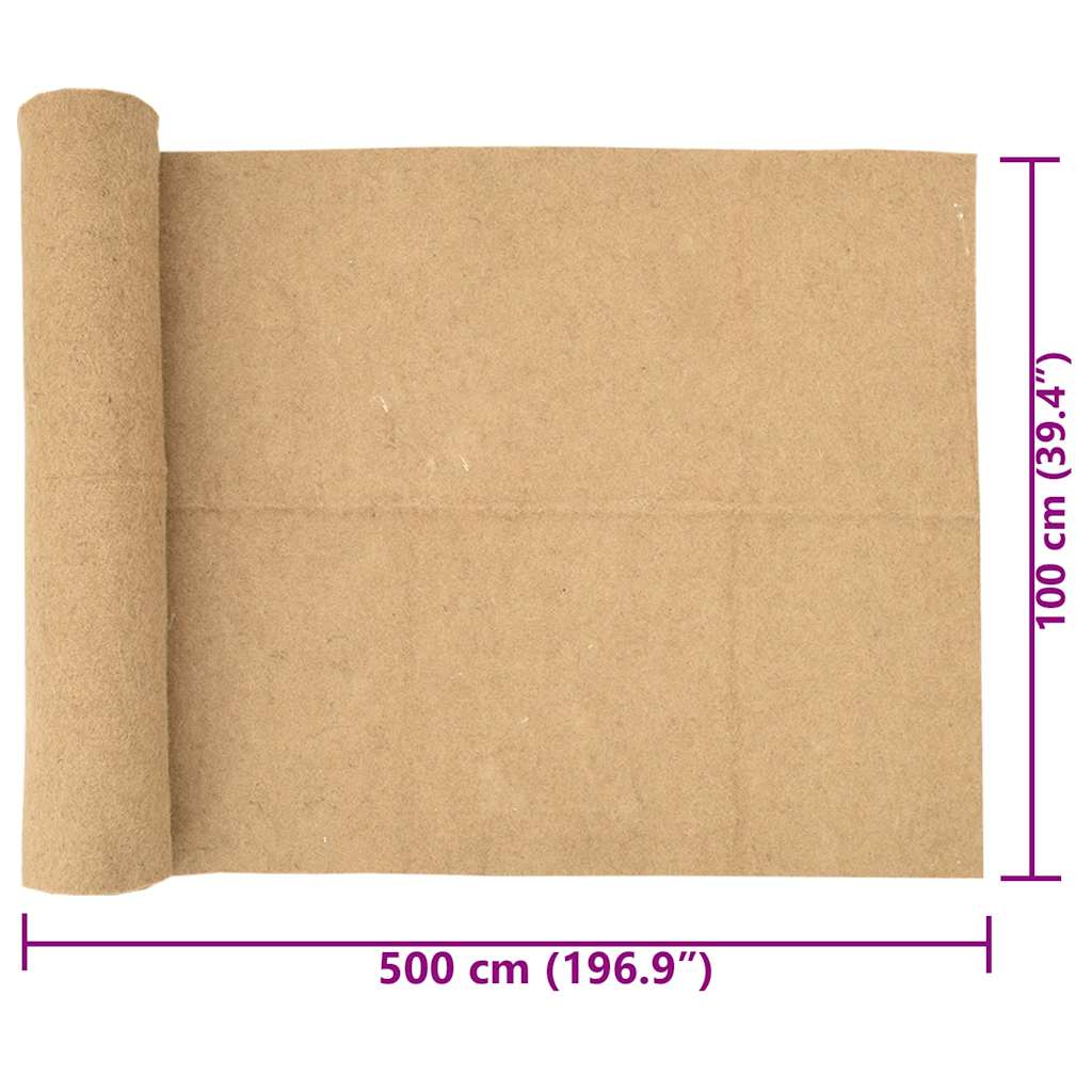 vidaXL Mata konopna dla gryzoni 1x5 m 5 mm