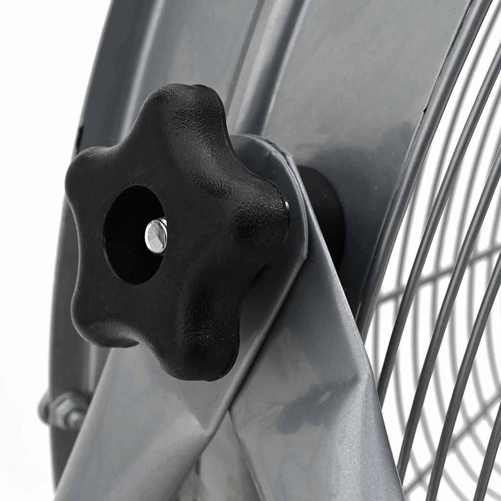 vidaXL Wentylator bębnowy z kołem Srebrny 73 x 42 x 70 cm Aluminium