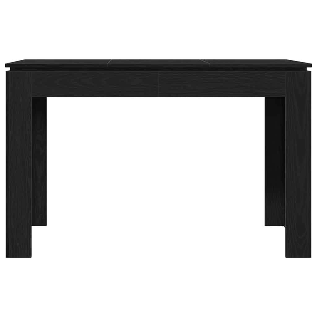 vidaXL Stół jadalny dąb czarny 120x60x76 cm Drewno konstrukcyjne