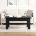 vidaXL Stolik kawowy Czarny Dąb 100 x 60 x 42 cm Drewno inżynieryjne