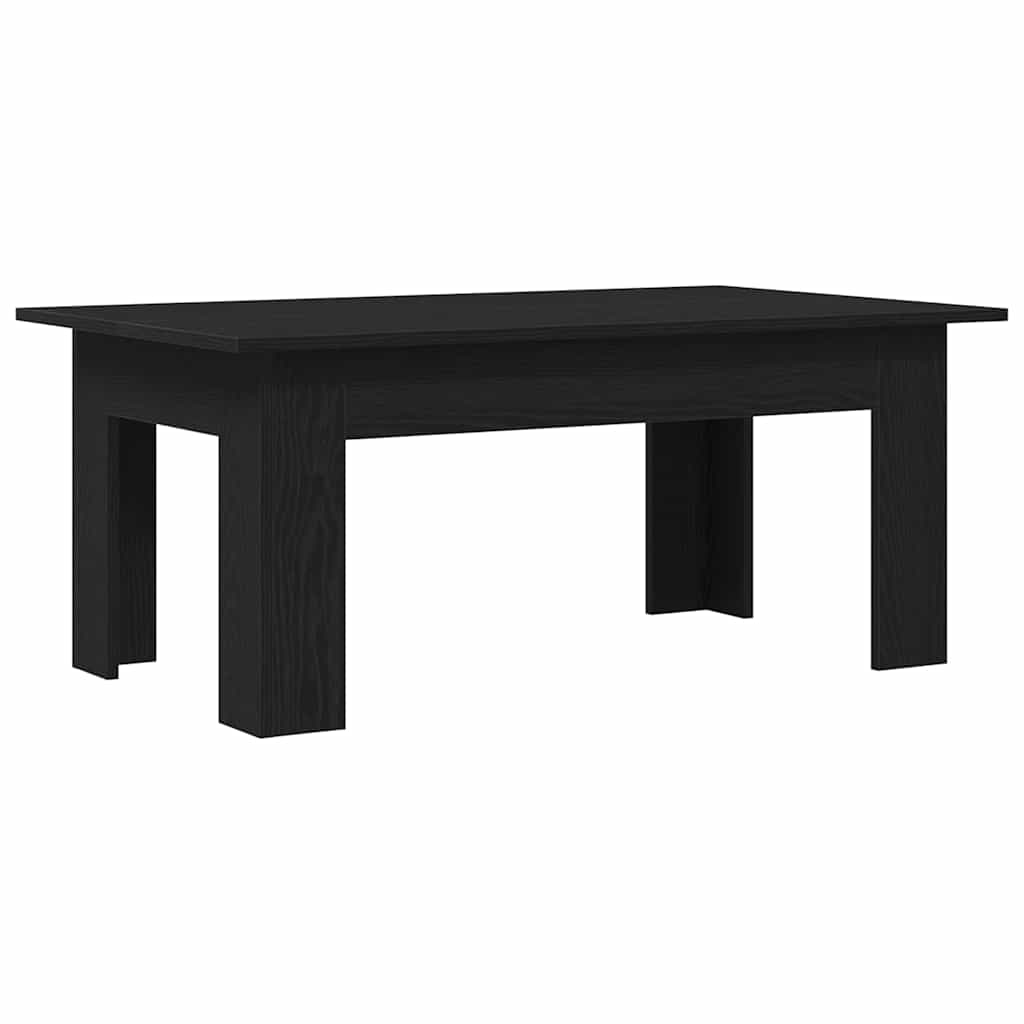 vidaXL Stolik kawowy Czarny Dąb 100 x 60 x 42 cm Drewno inżynieryjne