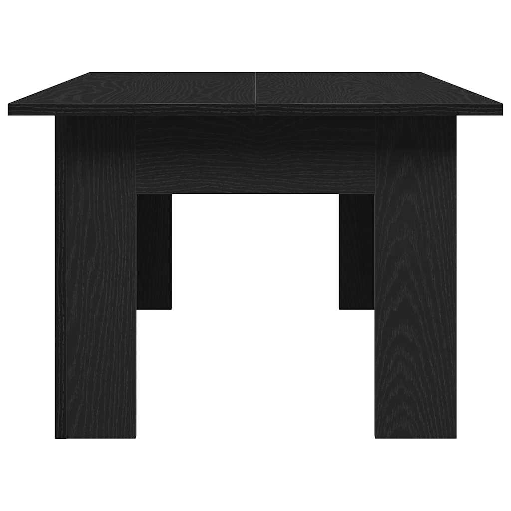 vidaXL Stolik kawowy Czarny Dąb 100 x 60 x 42 cm Drewno inżynieryjne